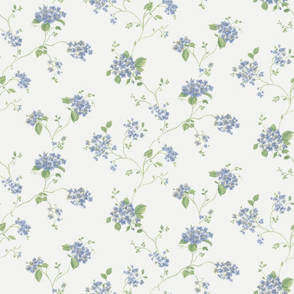 Galerie Wallcoverings Miniatures 2 Lilac Floral Galerie Wallcoverings  Blue   - G67864