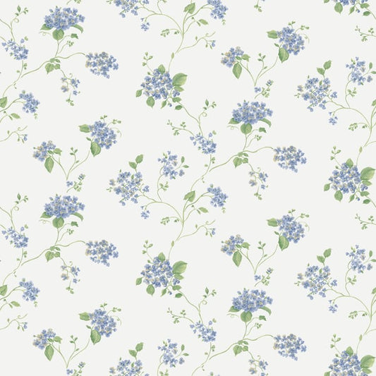Galerie Wallcoverings Miniatures 2 Lilac Floral Galerie Wallcoverings  Blue   - G67864