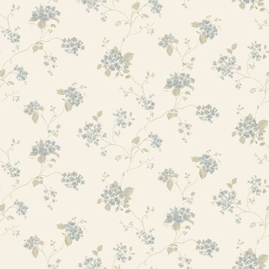 Galerie Wallcoverings Miniatures 2 Lilac Floral Galerie Wallcoverings  Cream   - G67865