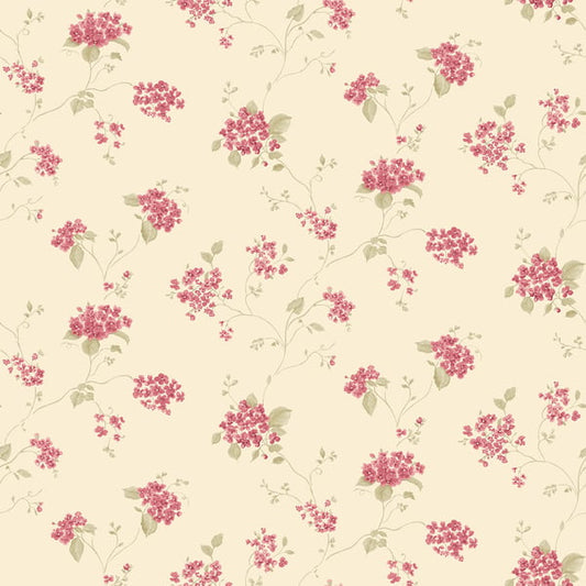 Galerie Wallcoverings Miniatures 2 Lilac Floral Galerie Wallcoverings  Cream   - G67868