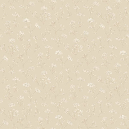Galerie Wallcoverings Miniatures 2 Parsley Floral Galerie Wallcoverings  Cream   - G67869