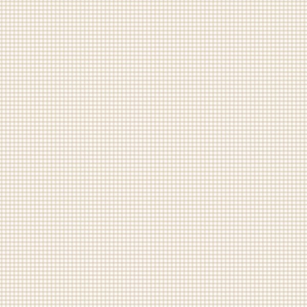 Galerie Wallcoverings Miniatures 2 Gingham Check Galerie Wallcoverings  Cream   - G67873