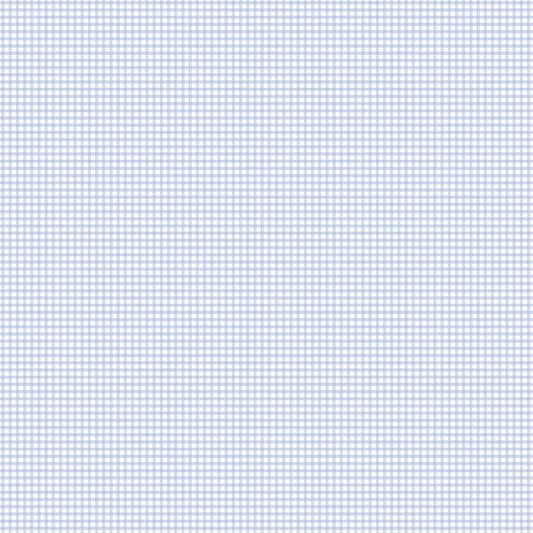 Galerie Wallcoverings Miniatures 2 Gingham Check Galerie Wallcoverings  Blue   - G67874