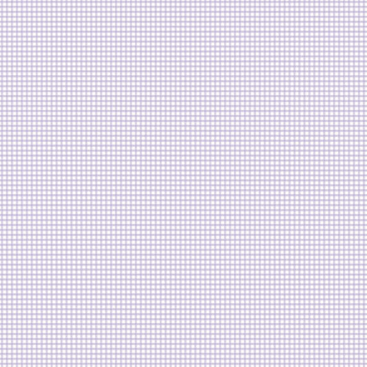 Galerie Wallcoverings Miniatures 2 Gingham Check Galerie Wallcoverings  Purple, Lilac   - G67877