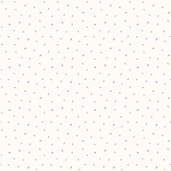Galerie Wallcoverings Miniatures 2 Polka Dot Leaf Galerie Wallcoverings  White   - G67878