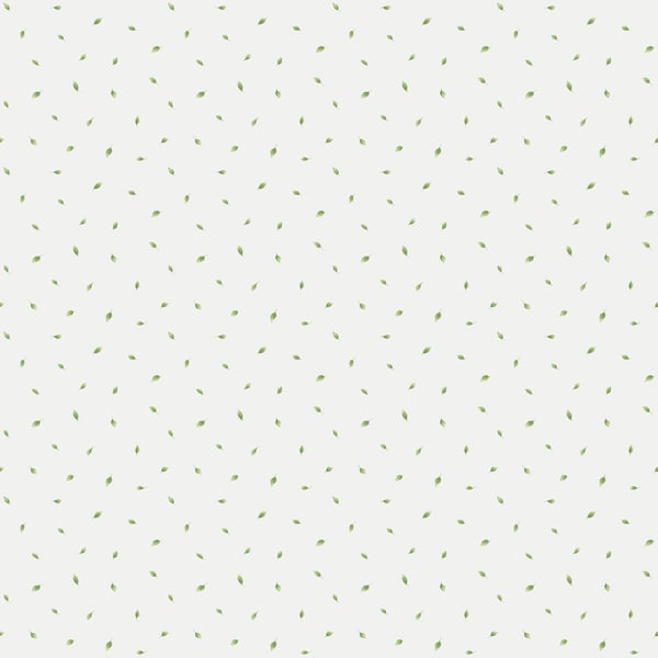 Galerie Wallcoverings Miniatures 2 Polka Dot Leaf Galerie Wallcoverings  White   - G67880