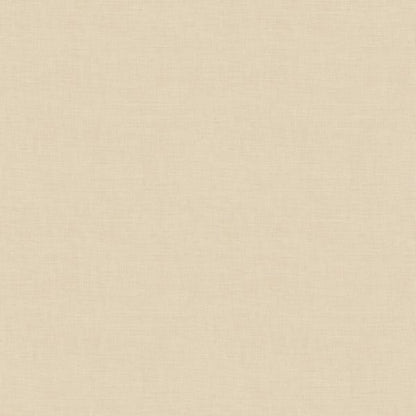 Cream wallcovering sample, plain linen texture with a subtle woven pattern on a square swatch.