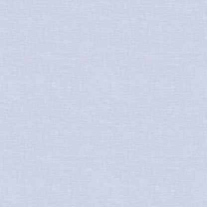 Light blue linen-textured wallpaper close-up