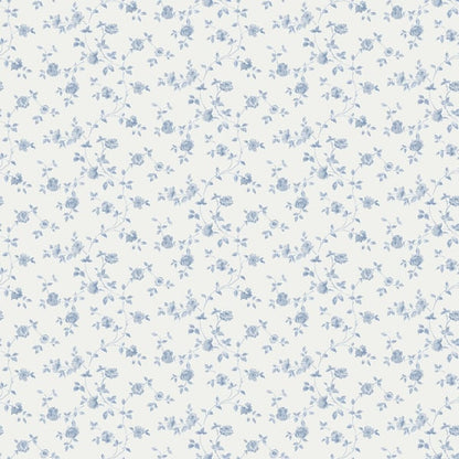 Galerie Wallcoverings Miniatures 2 Rose Trellis Galerie Wallcoverings  Blue   - G67887