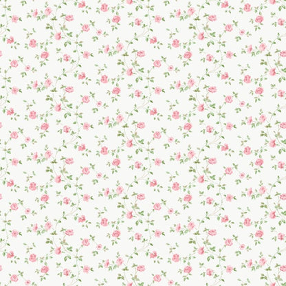 Galerie Wallcoverings Miniatures 2 Rose Trellis Galerie Wallcoverings  White   - G67889