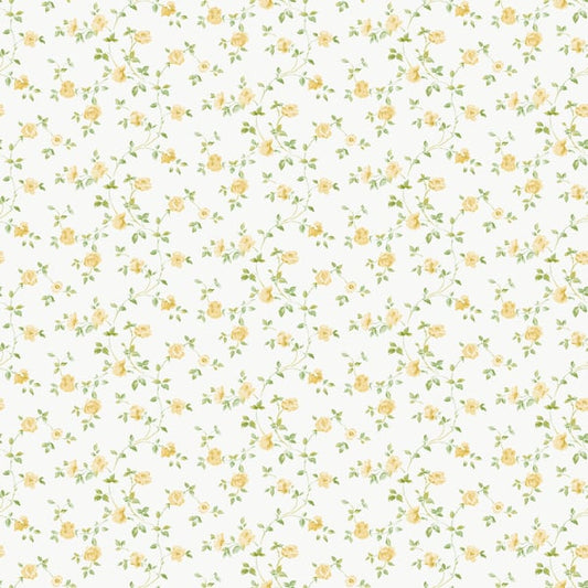 Galerie Wallcoverings Miniatures 2 Rose Trellis Galerie Wallcoverings  Cream   - G67891