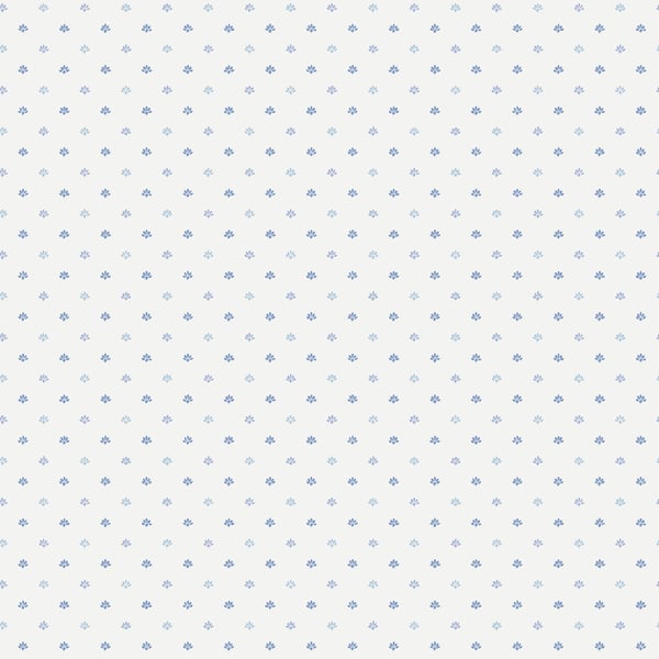 Galerie Wallcoverings Miniatures 2 Mini Floral Motif Galerie Wallcoverings  Blue   - G67898