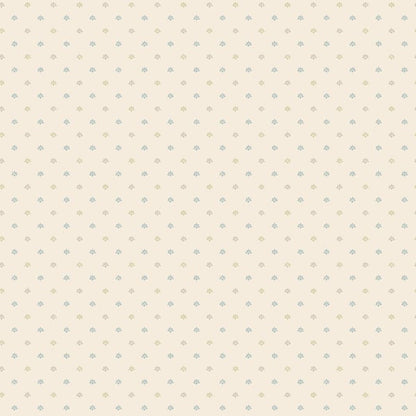 Galerie Wallcoverings Miniatures 2 Mini Floral Motif Galerie Wallcoverings  Cream   - G67899