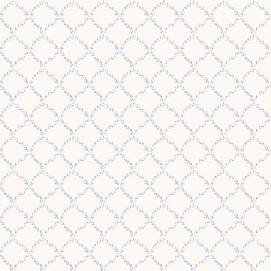 Galerie Wallcoverings Miniatures 2 Geometric Floral Galerie Wallcoverings  Blue   - G67903