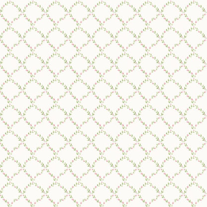 Galerie Wallcoverings Miniatures 2 Geometric Floral Galerie Wallcoverings  White   - G67905
