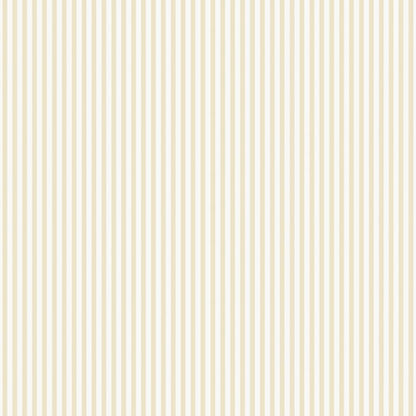 Beige and cream vertical striped wallpaper pattern with thin, even stripes.