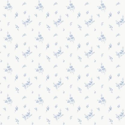 Galerie Wallcoverings Miniatures 2 Tiny Rose Galerie Wallcoverings  Blue   - G67915