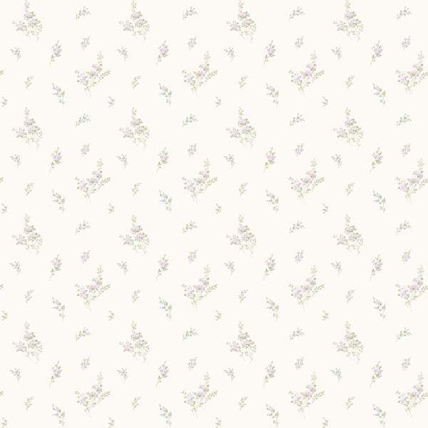 Galerie Wallcoverings Miniatures 2 Tiny Rose Galerie Wallcoverings  Cream   - G67919