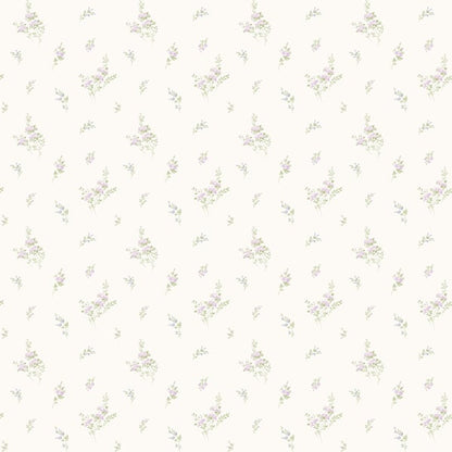 Galerie Wallcoverings Miniatures 2 Tiny Rose Galerie Wallcoverings  Cream   - G67919