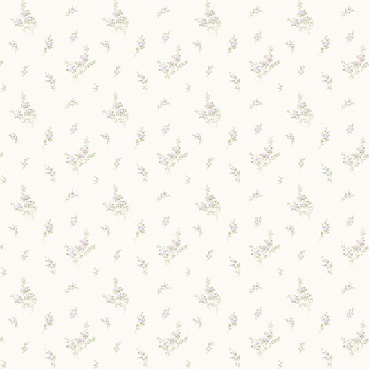 Galerie Wallcoverings Miniatures 2 Tiny Rose Galerie Wallcoverings  Cream   - G67919