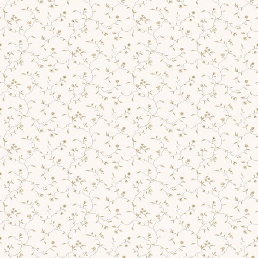 Galerie Wallcoverings Miniatures 2 Mini Floral Vine Galerie Wallcoverings  White   - G67924