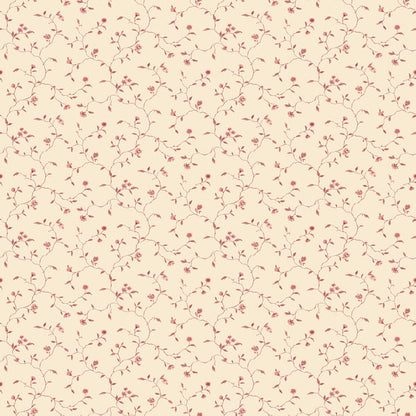 Galerie Wallcoverings Miniatures 2 Mini Floral Vine Galerie Wallcoverings  Cream   - G67925