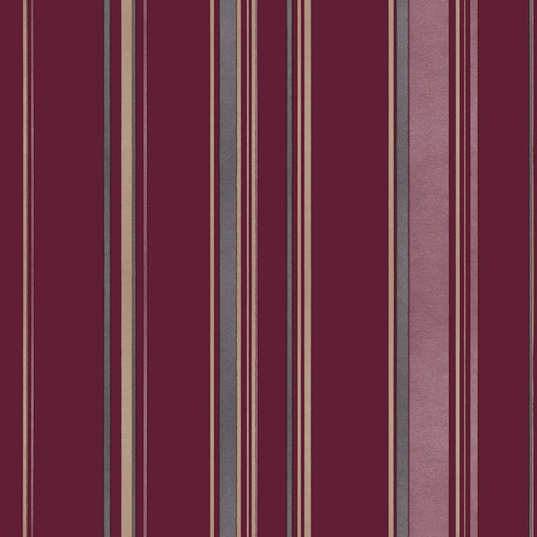 Galerie Wallcoverings Smart Stripes 3 Casual Stripe Galerie Wallcoverings  Red   - G68053