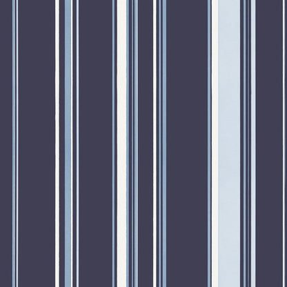 Galerie Wallcoverings Smart Stripes 3 Casual Stripe Galerie Wallcoverings  Blue   - G68056