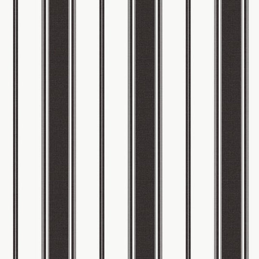 Galerie Wallcoverings Smart Stripes 3 Heritage Stripe Galerie Wallcoverings  Black   - G68061