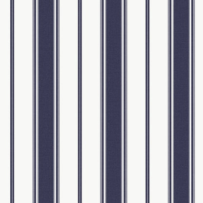 Galerie Wallcoverings Smart Stripes 3 Heritage Stripe Galerie Wallcoverings  Blue   - G68065