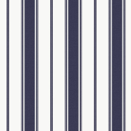 Galerie Wallcoverings Smart Stripes 3 Heritage Stripe Galerie Wallcoverings  Blue   - G68065