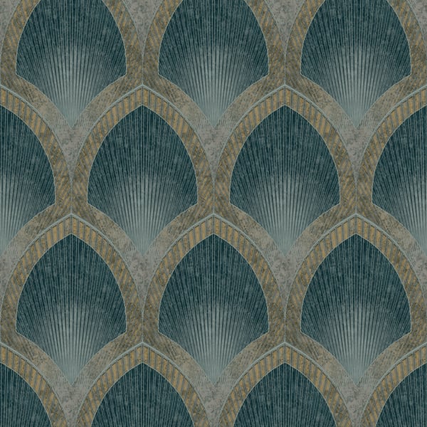 Galerie Wallcoverings Special Fx 2 Glitter Web Galerie Wallcoverings  Green   - G68085