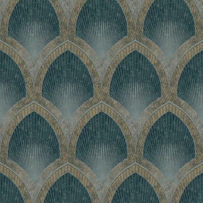 Galerie Wallcoverings Special Fx 2 Glitter Web Galerie Wallcoverings  Green   - G68085