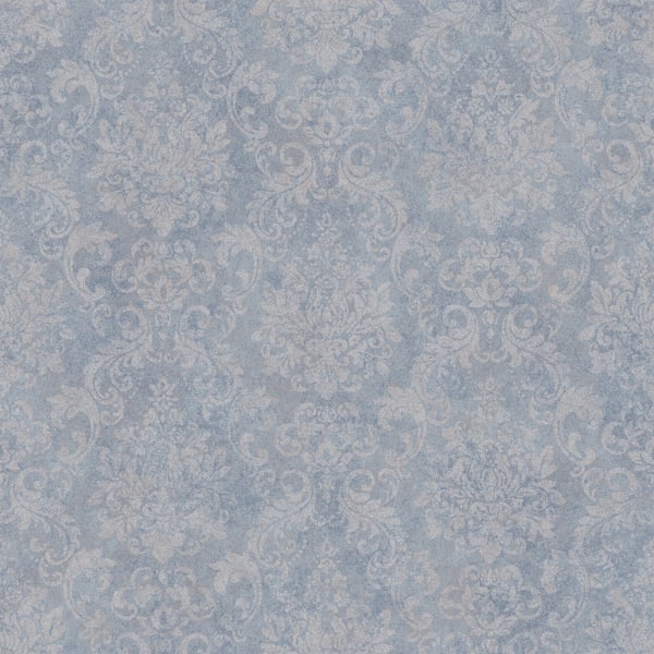 Galerie Wallcoverings Special Fx 2 Special Damask Galerie Wallcoverings  Blue   - G68088