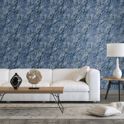 Galerie Wallcoverings Special Fx 2 Special Marble Galerie Wallcoverings  Blue   - G68093