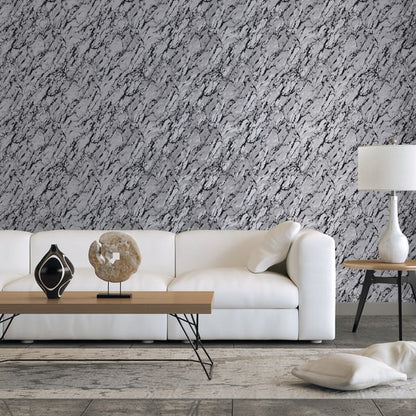 Galerie Wallcoverings Special Fx 2 Special Marble Galerie Wallcoverings  Silver Grey   - G68096