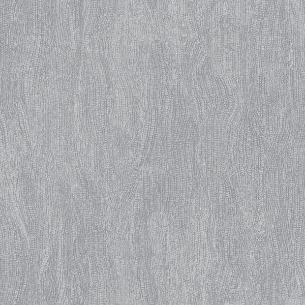 Light gray wallpaper with a subtle textured vertical grain pattern.