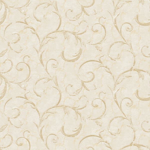 Galerie Wallcoverings Palazzo 2 Palazzo Scroll Galerie Wallcoverings  Beige   - G68673