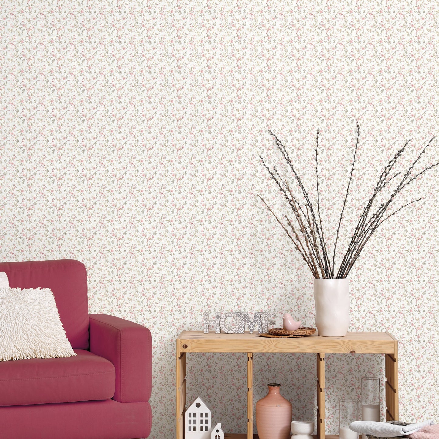 GALERIE WALLCOVERINGS Miniatures 3    Pink   - G68717
