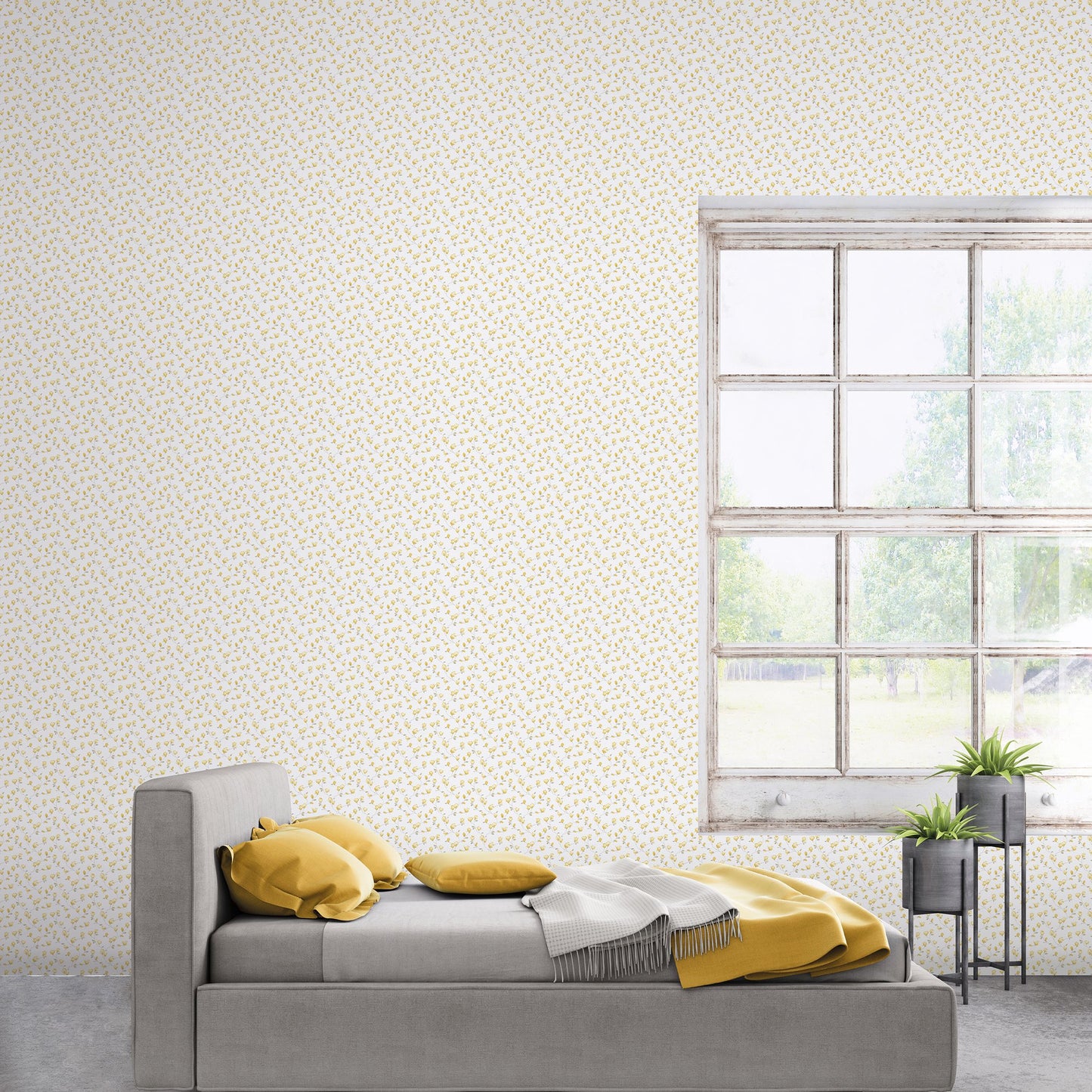 GALERIE WALLCOVERINGS Miniatures 3    Yellow   - G68725