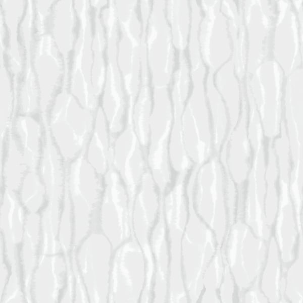Silver grey textured wallcovering with an elongated vertical ripple pattern and crinkle finish.
