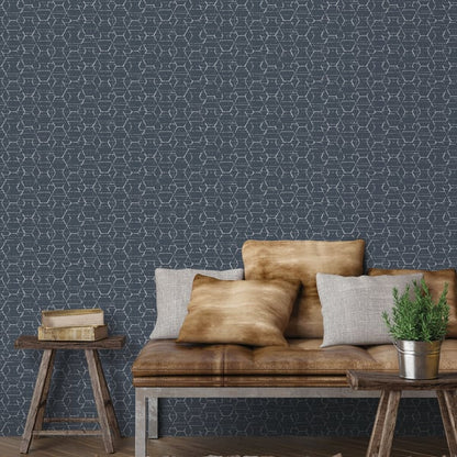 Galerie Wallcoverings Atmosphere Hextex Galerie Wallcoverings  Blue   - G78247
