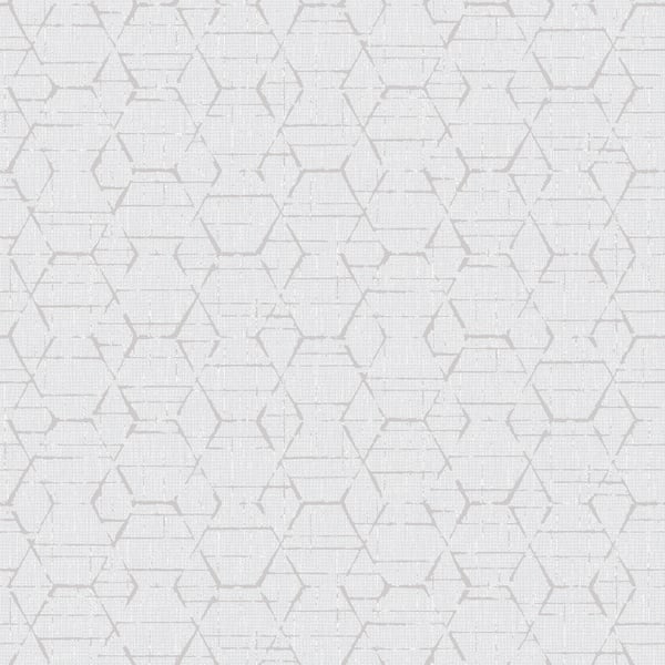 Galerie Wallcoverings Atmosphere Hextex Galerie Wallcoverings  Silver Grey   - G78248