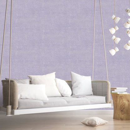 Galerie Wallcoverings Atmosphere Metallic Linen Galerie Wallcoverings  Purple, Lilac   - G78255