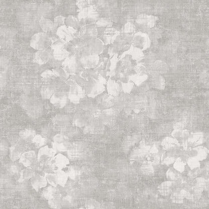 Galerie Wallcoverings Atmosphere Mystic Floral Galerie Wallcoverings  Silver Grey   - G78260