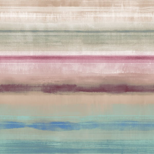 Galerie Wallcoverings Atmosphere Skye Stripe Galerie Wallcoverings  Multi-coloured, Multi   - G78268