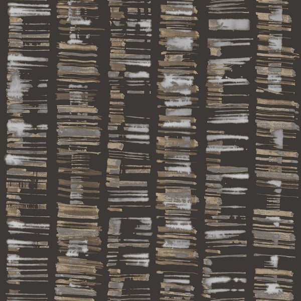 Galerie Wallcoverings Bazaar Aztec Galerie Wallcoverings  Black   - G78281