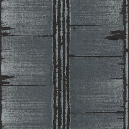 Galerie Wallcoverings Bazaar Bark Stripe Galerie Wallcoverings  Black   - G78284
