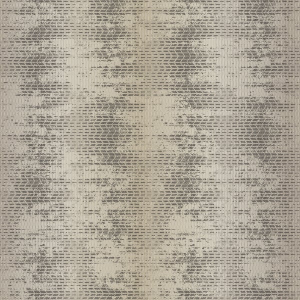 Beige snakeskin-pattern wallcovering with gray scales, faux reptile texture.