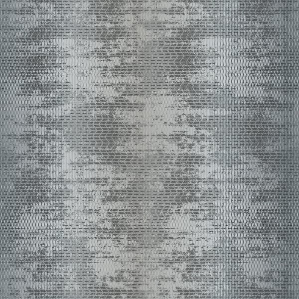Grey snakeskin-pattern wallcovering with muted charcoal & light grey tones; textured decorative wallcovering.